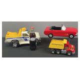 NAPA Truck, Ceramic Ford Mustang & Assorted Items