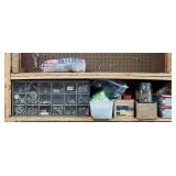Nuts & Bolts Organizer & Assorted Hardware