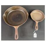 WagnerWare No. 3 & No.8 Skillets