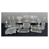 Crystal Glass & Assorted Glassware
