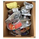 Large Assortment of Cake Mold Pans