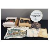 Norman Rockwell & Assorted Plates