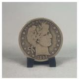 1893-S Barber Half Dollar