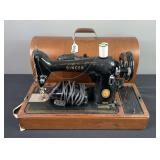 Singer Model 66 Sewing Machine and Cabinet