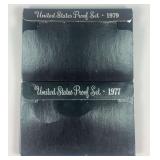 1977 & 1979 United States Proof Sets