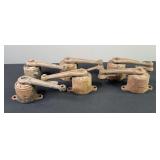 (6) Vintage Leaver-Action Shock Absorbers