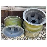 3-13” x 8” Wheels