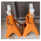 Pair of 3 Ton Jack Stands