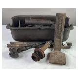 Assortment of Vintage Automobile Parts