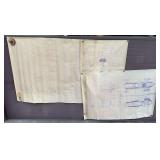 Trio of Midget Race Car Blue Prints