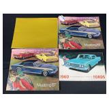 1960s Mustang & Thunderbird Booklets