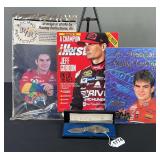 Jeff Gordon Championship Pocket Knife, Magazines, & Photo