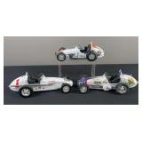 (3) Model Midget Racing Cars