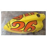 Pair of Hand Painted Fiberglass Nose Panels