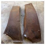 Pair of Ford Fender Apron Panels