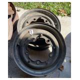 2-15” x 4” Wheels