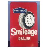 B.F. Goodrich Smileage Dealer Sign