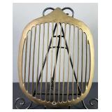 Solid Brass Hillegass Sprint Car Grille