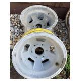 2-7” x 13” Wheels