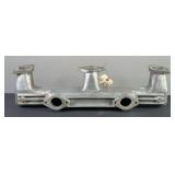 Large International Aluminum Intake Manifold Nicson Engineering “Dual” “Volumetric”
