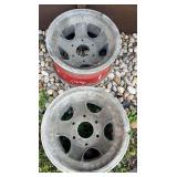 2-13” X 7” Wheels