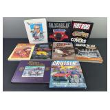 Stack of Hot Rod & Racing Books