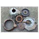 GM Cast Aluminum Transmission Bellhousing 3858403, GM 3790366 Flywheel & Misc. Transmission Parts