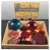 Vintage Tail Light & Traffic Light Glass Lens