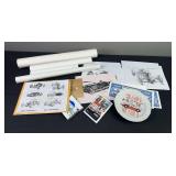 Indi 500 Plate Souvenir, Racing & American History Posters, & Misc.