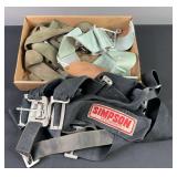 Flat of Simpson & Misc. Racing Safety Harnesses