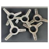 (5) Halibrand Knock off Spinners