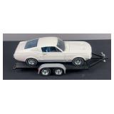 Ertl Die Cast Ford Mustang & Trailer