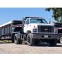 Stoll 32 ft livestock pipe trailer 