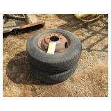 SET OF TON TRUCK TIRES 16X5