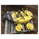 JOHN DEERE 38" DECK W/ 2 WHEEL WEIGHTS