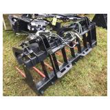 72" MANURE FORK GRAPPLE FOR SKIDSTEER