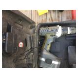 CORDLESS DRILL & PORTER CABLE NAIL GUN
