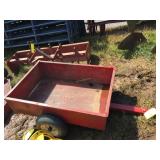 SMALL RED UTILITY TRAILER