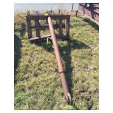 FRONT END LOADER BOOM POLE