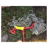 (2) UNUSED CHAINS & BINDER