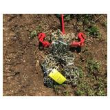 (2) UNUSED CHAINS & BINDER