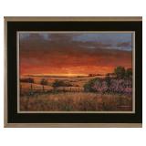 Hugh Greer "Flint Hills Sunset"