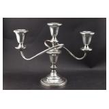 Sterling Silver 3 Arm Candelabrum