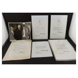 Ted Kennedy & Hubert Humphrey Letters