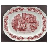 Spode English Porcelain Saint Nick Platter