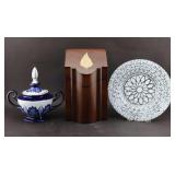 Georgian Style Mahogany Knife Box w/ Inlay Group