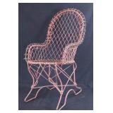 Vintage Wrought Iron Garden Armchair