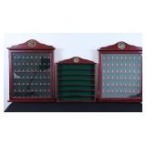 3 Golf Ball Display Cases