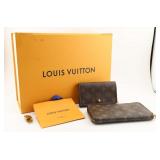 Louis Vuitton Canvas Wallet w/ Box