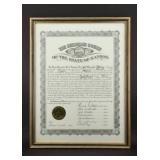 John Maloney Kansas Supreme Court Certificate